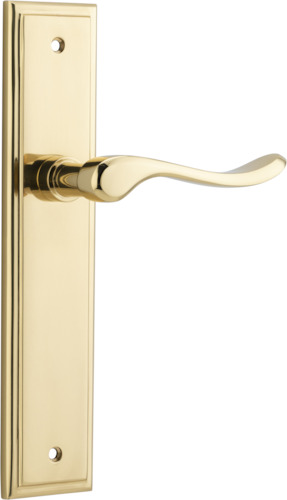 10426 - Stirling Lever - Stepped Backplate - Polished Brass - Passage